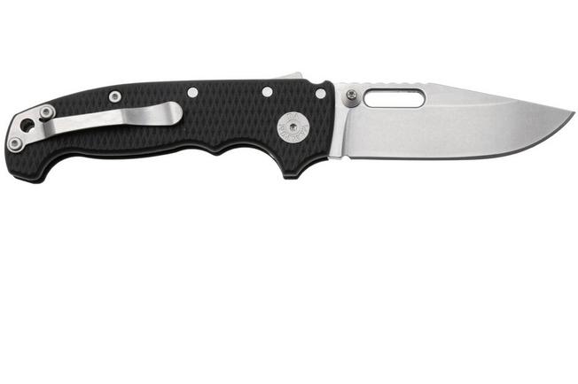 Afbeelding voor Demko MG AD20 Shark-Lock, Stonewashed MagnaCut Clip Point, Black G10, zakmes