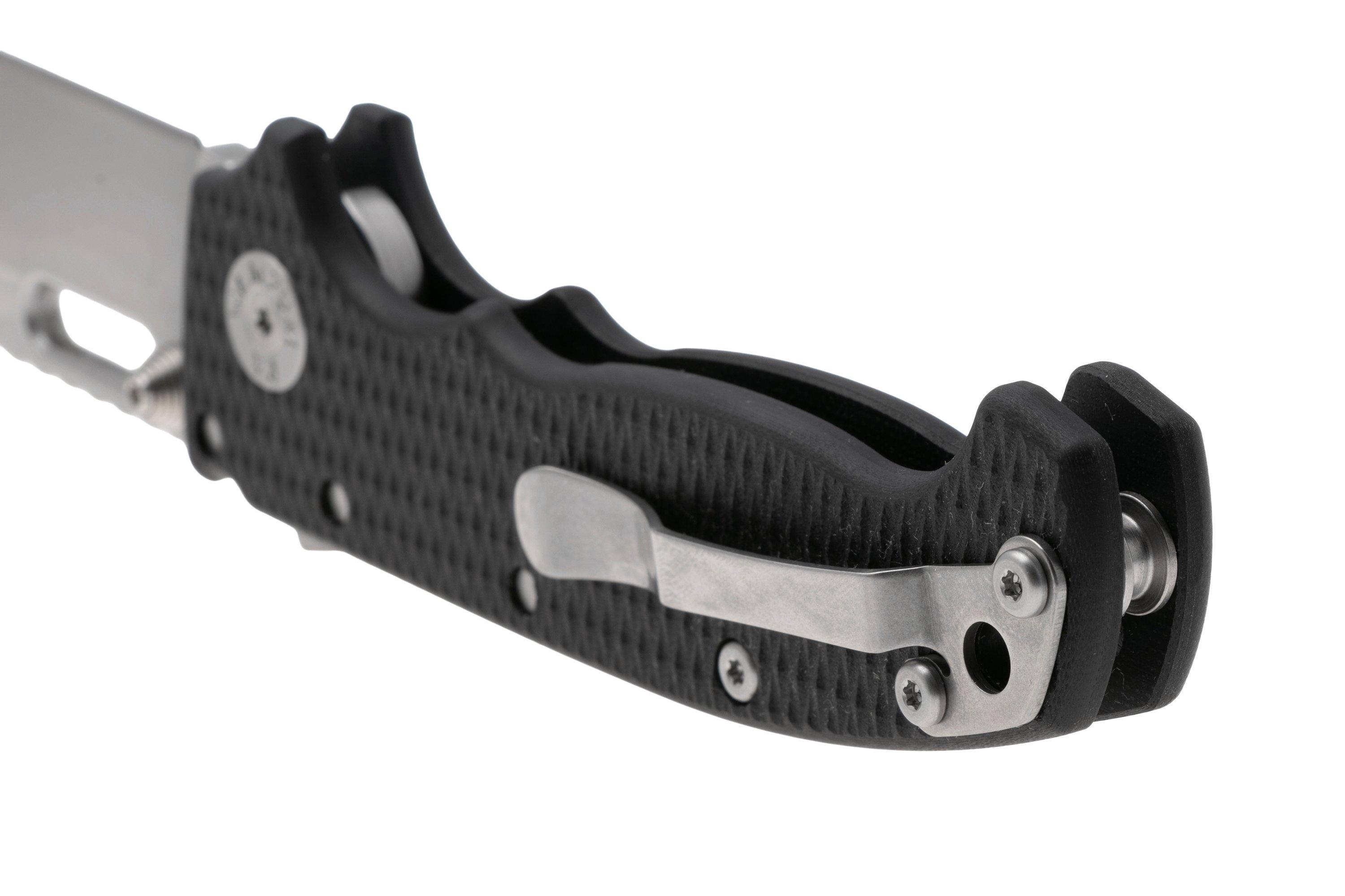 Demko MG AD20 Shark-Lock, Stonewashed MagnaCut Clip Point, MGAD20-MAG ...