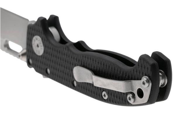 Afbeelding voor Demko MG AD20 Shark-Lock, Stonewashed MagnaCut Clip Point, Black G10, zakmes
