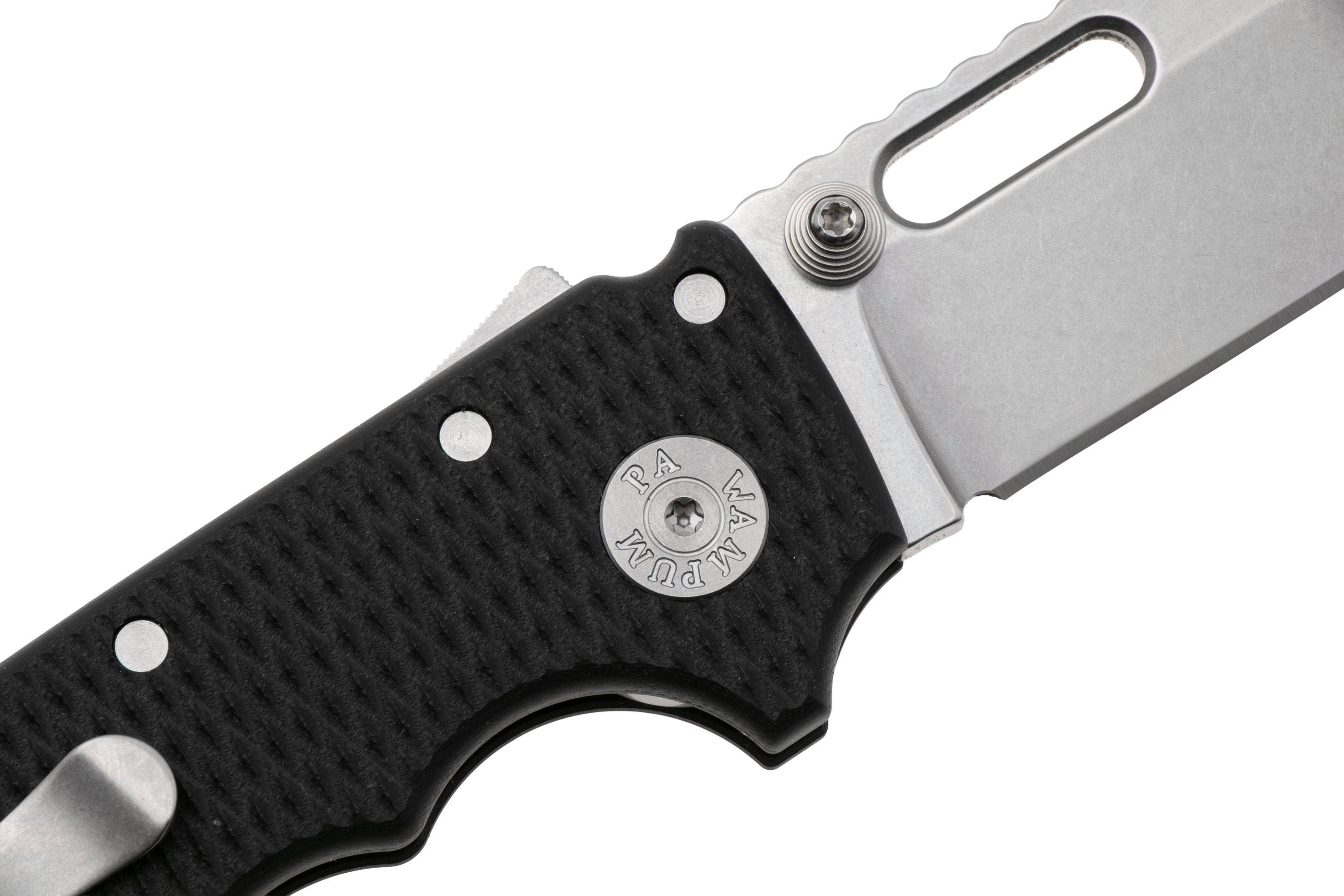Demko MG AD20 Shark-Lock, Stonewashed MagnaCut Clip Point, MGAD20-MAG ...