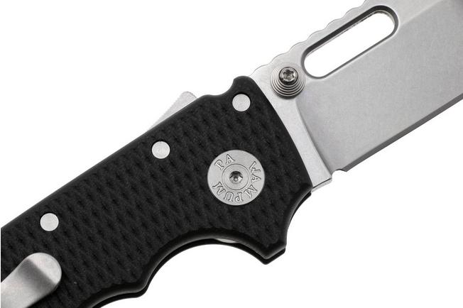 Afbeelding voor Demko MG AD20 Shark-Lock, Stonewashed MagnaCut Clip Point, Black G10, zakmes