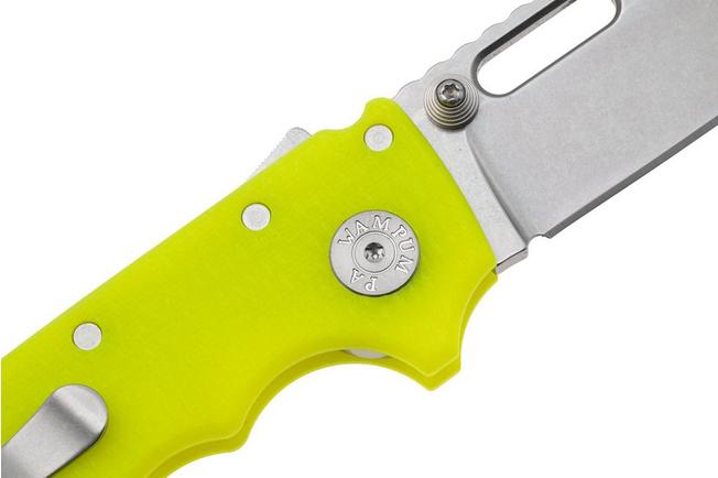 Afbeelding voor Demko MG AD20 Shark-Lock, Stonewashed MagnaCut Clip Point, Day Glow G10, zakmes