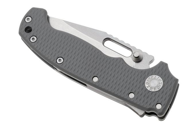 Afbeelding voor Demko MG AD20 Shark-Lock, Stonewashed MagnaCut Clip Point, MGAD20-MAG-GRY-G10, Grey G10 zakmes