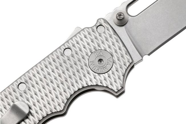Afbeelding voor Demko MG AD20 Shark-Lock, Stonewashed MagnaCut Clip Point, Titanium, zakmes