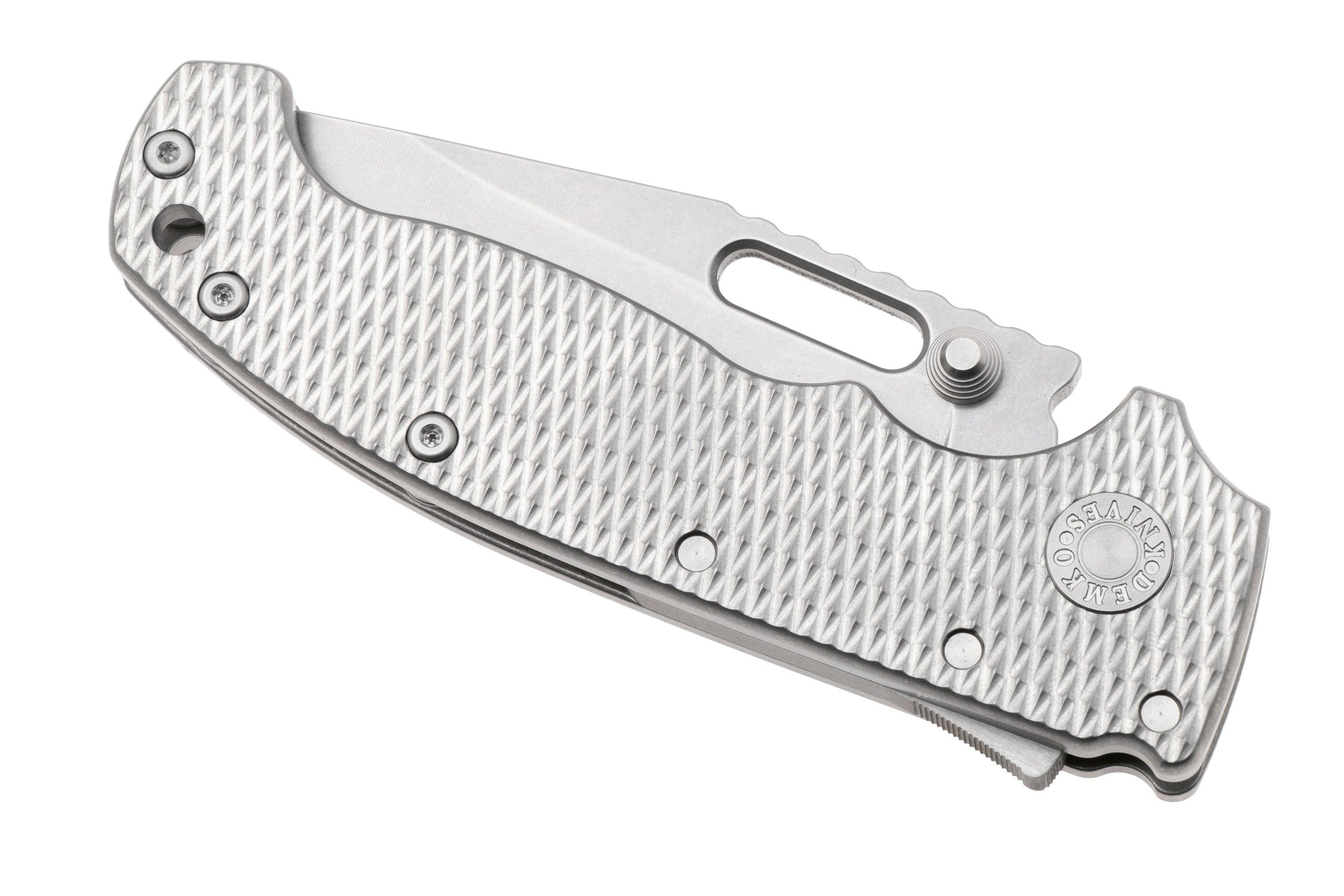 Demko MG AD20 Shark-Lock, Stonewashed MagnaCut Clip Point, MGAD20