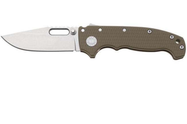 Afbeelding voor Demko MG AD20 Shark-Lock, Stonewashed MagnaCut Clip Point, MGAD20-MAG-OD-GRN, OD-Green G10 zakmes