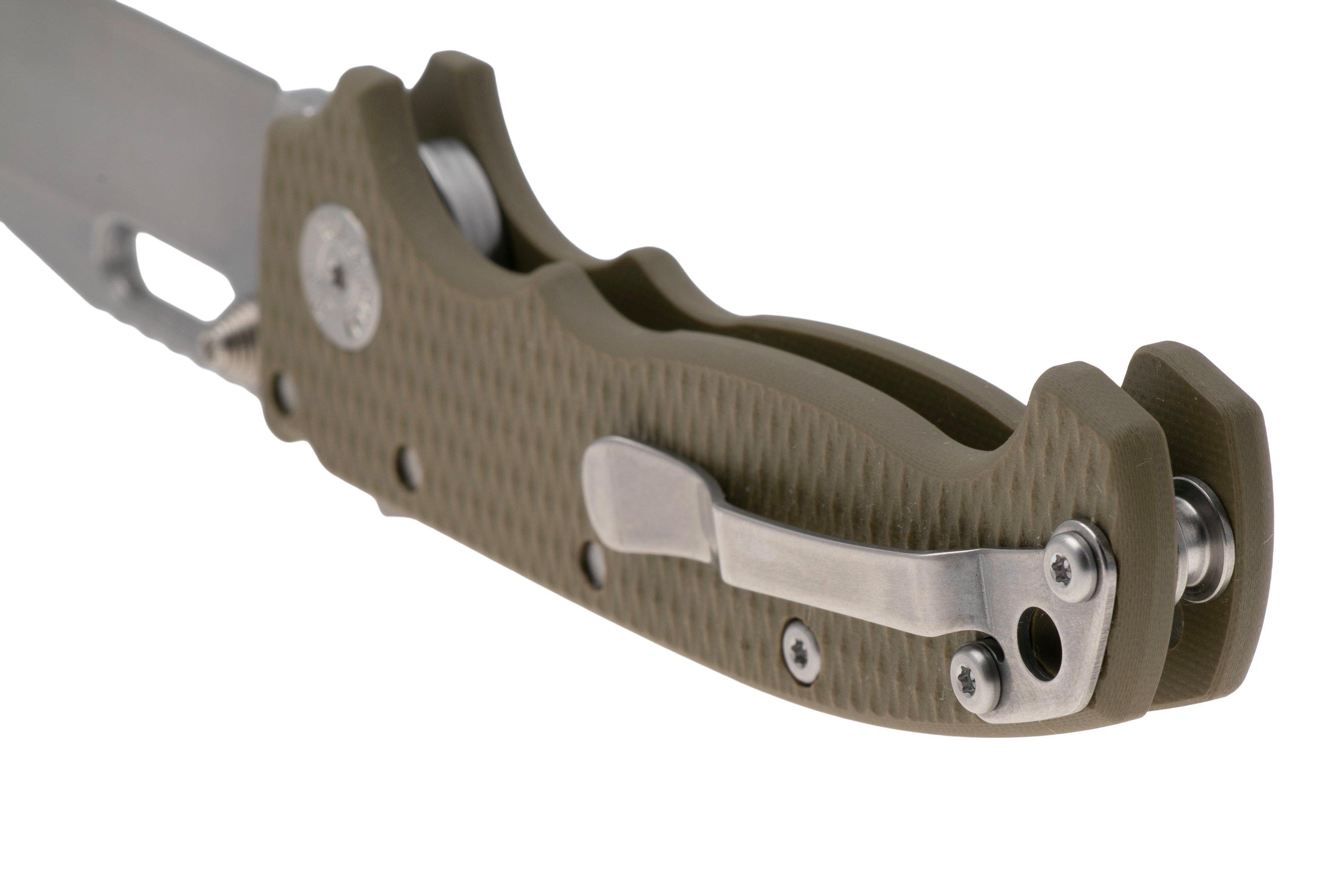 Demko MG AD20 Shark-Lock, Stonewashed MagnaCut Clip Point, MGAD20-MAG ...