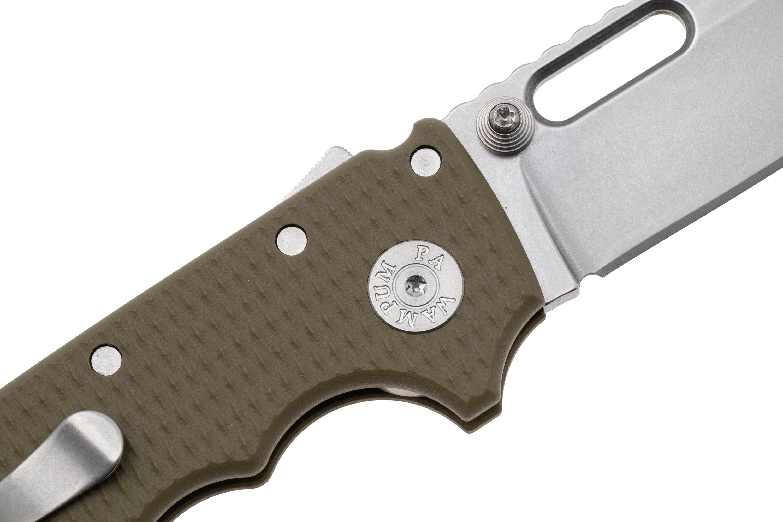 Demko MG AD20 Shark-Lock, Stonewashed MagnaCut Clip Point, MGAD20-MAG ...