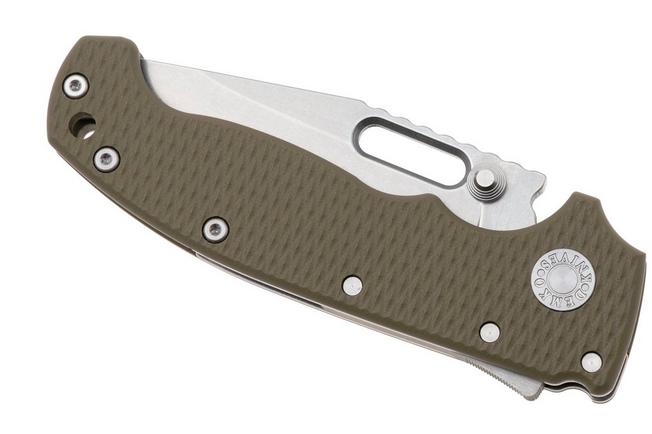 Afbeelding voor Demko MG AD20 Shark-Lock, Stonewashed MagnaCut Clip Point, MGAD20-MAG-OD-GRN, OD-Green G10 zakmes