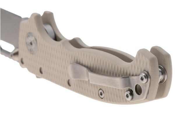 Afbeelding voor Demko MG AD20 Shark-Lock, Stonewashed MagnaCut Clip Point, Tan G10, zakmes