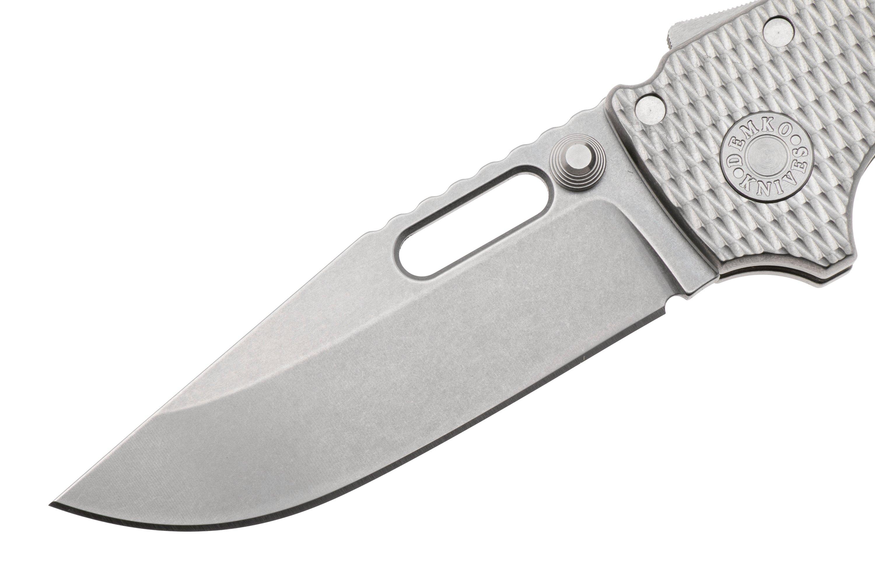 Demko Knives MG AD20S Shark-Lock, MagnaCut Clip Point MGAD20S-MAG-TXT ...