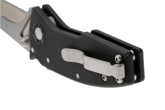 Afbeelding voor Demko Razor-Shark, RAZOR-SHARK-BLACK, Satin Stainless Steel, Black GRN utility zakmes