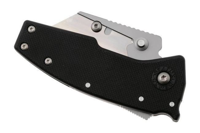 Afbeelding voor Demko Razor-Shark, RAZOR-SHARK-BLACK, Satin Stainless Steel, Black GRN utility zakmes