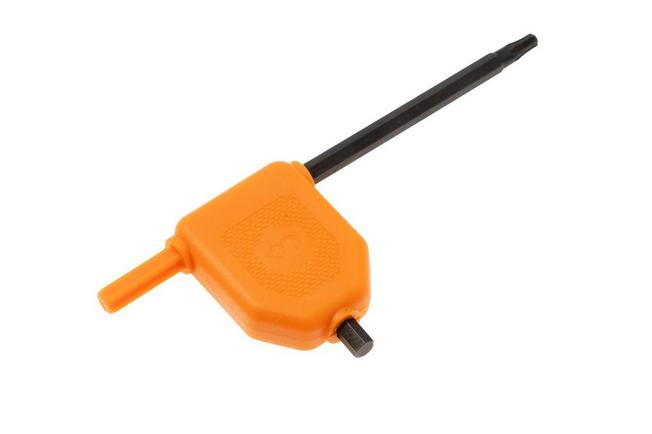 Afbeelding voor Demko Razor-Shark, RAZOR-SHARK-ORANGE, Satin Stainless Steel, Orange GRN utility zakmes