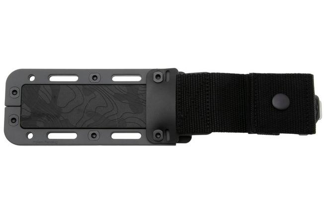 Afbeelding voor Demko Knives American Made FreeReign, Stonewashed CPM 3V Clip Point, USA-FR-3V-GRY-CLP, Grey Rubber outdoormes