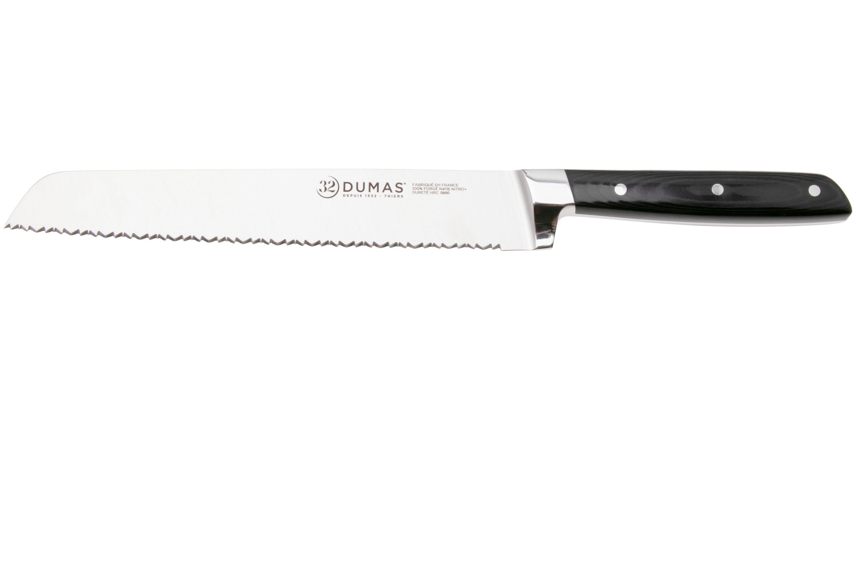 Sabatier Coltello da pane, 20 cm, 100% forgiato, ideale per Broceliande