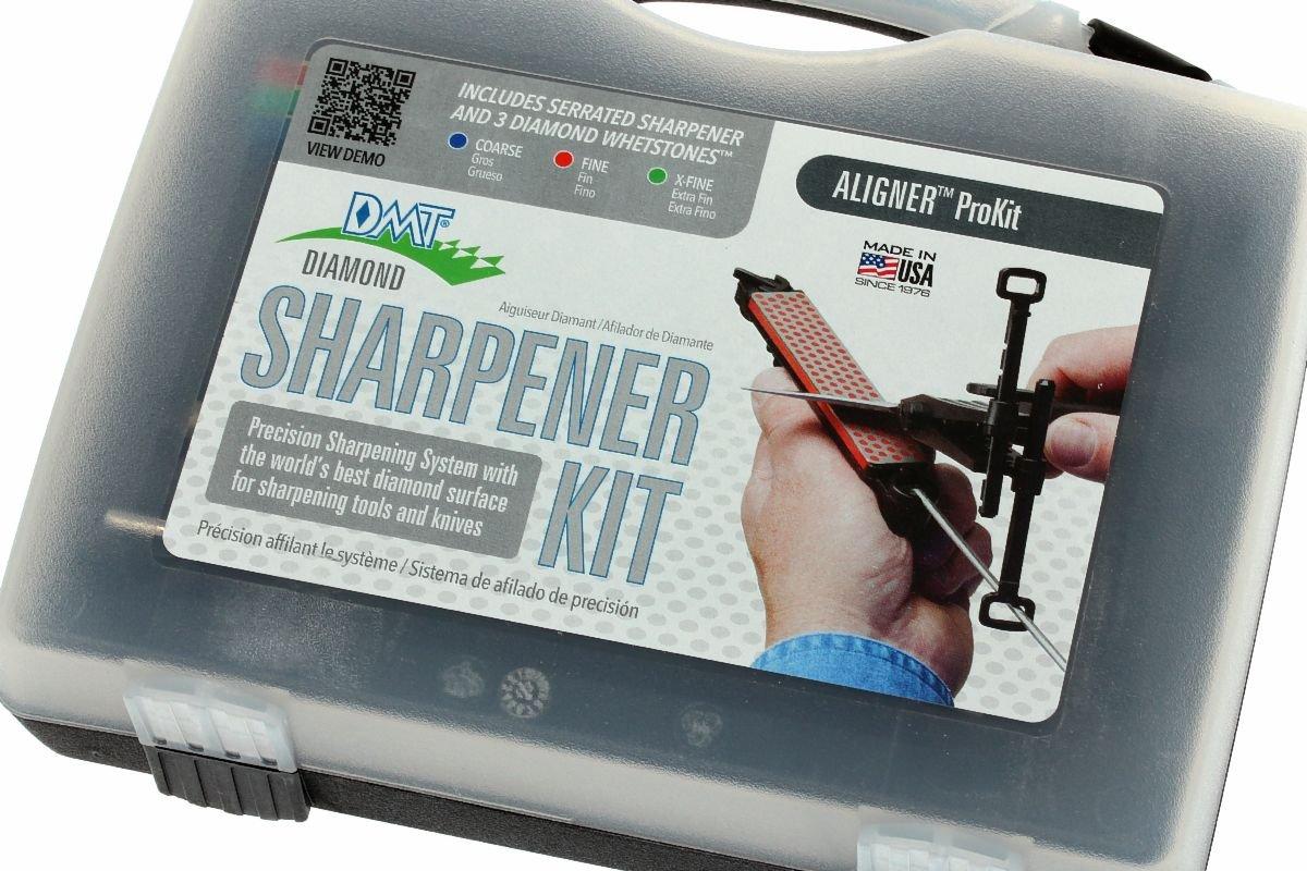 DMT Pro Kit Aligner Guided Diamond Sharpener w/ Rugged Carry Case