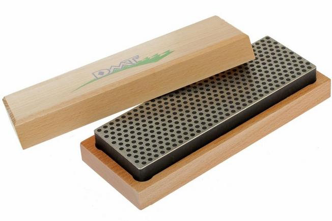 8-in. Diamond Whetstone™ Sharpener Extra-Coarse with Hardwood Box