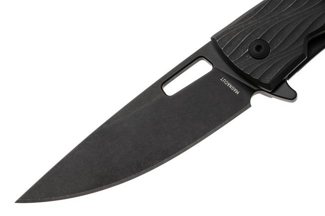 Afbeelding voor DPx Aculus DPACF052, Black PVD CPM MagnaCut, Triple Black Titanium zakmes