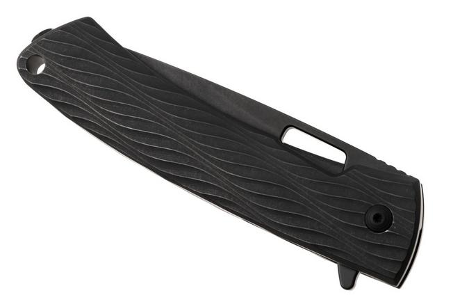 Afbeelding voor DPx Aculus DPACF052, Black PVD CPM MagnaCut, Triple Black Titanium zakmes