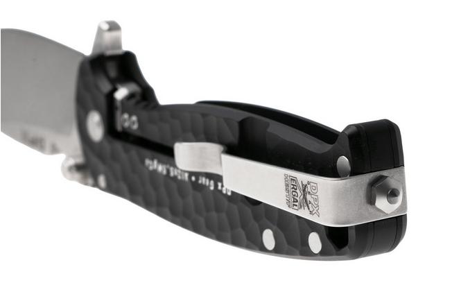 Afbeelding voor DPx HEST/F DPHSF451, Stonewashed Böhler M390, Black Sculpted Aluminum zakmes