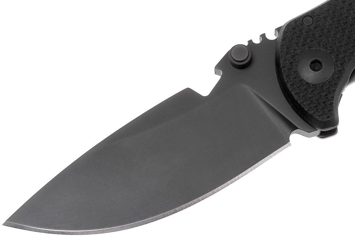 DPx HEST/F 2.0 Triple black plain-edge RH, right-handed