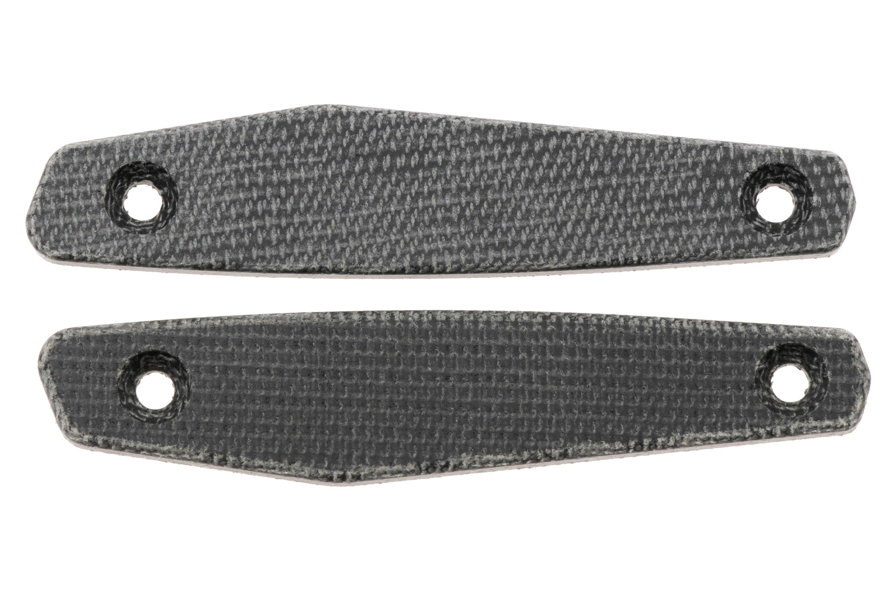 Daily Customs AK1 Inlays P10012627, Plain Black Canvas Micarta, inlay ...