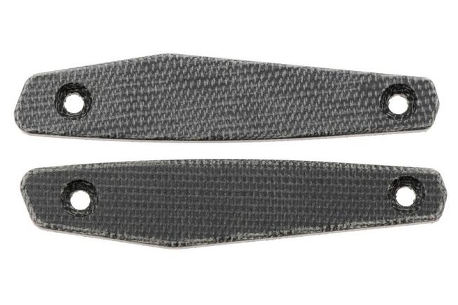 Afbeelding voor Daily Customs AK1 Inlays P10012627, Plain Black Canvas Micarta, inlay set