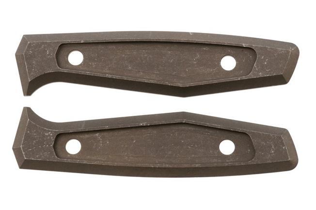 Afbeelding voor Daily Customs AK1 Scales P10012643, Rusty Titanium Inlay handgreepschalen