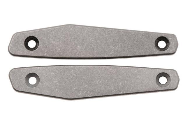 Afbeelding voor Daily Customs AK1 Inlays P10014337, Plain Titanium, inlay set
