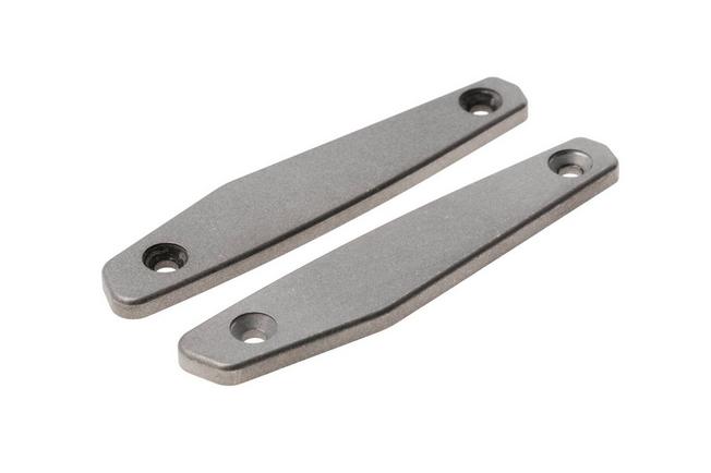 Afbeelding voor Daily Customs AK1 Inlays P10014337, Plain Titanium, inlay set