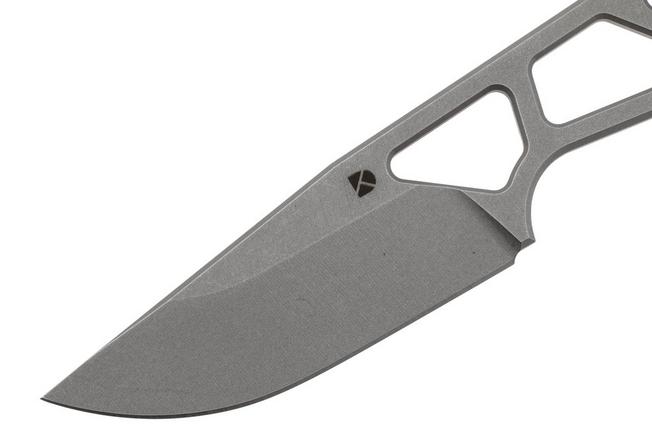 Obraz dla Nóż z głownią stałą Daily Customs Small AK2 Drop Point, Stonewashed MagnaCut, projekt Alex Kremer