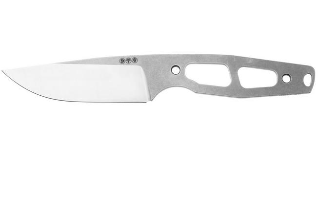 Afbeelding voor Daily Customs AK4 P10017389, Two Tone CPM 3V Drop Point, vaststaand mes