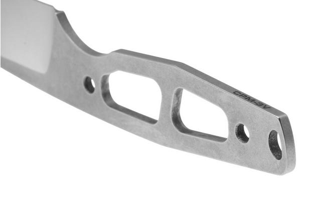 Afbeelding voor Daily Customs AK4 P10017389, Two Tone CPM 3V Drop Point, vaststaand mes