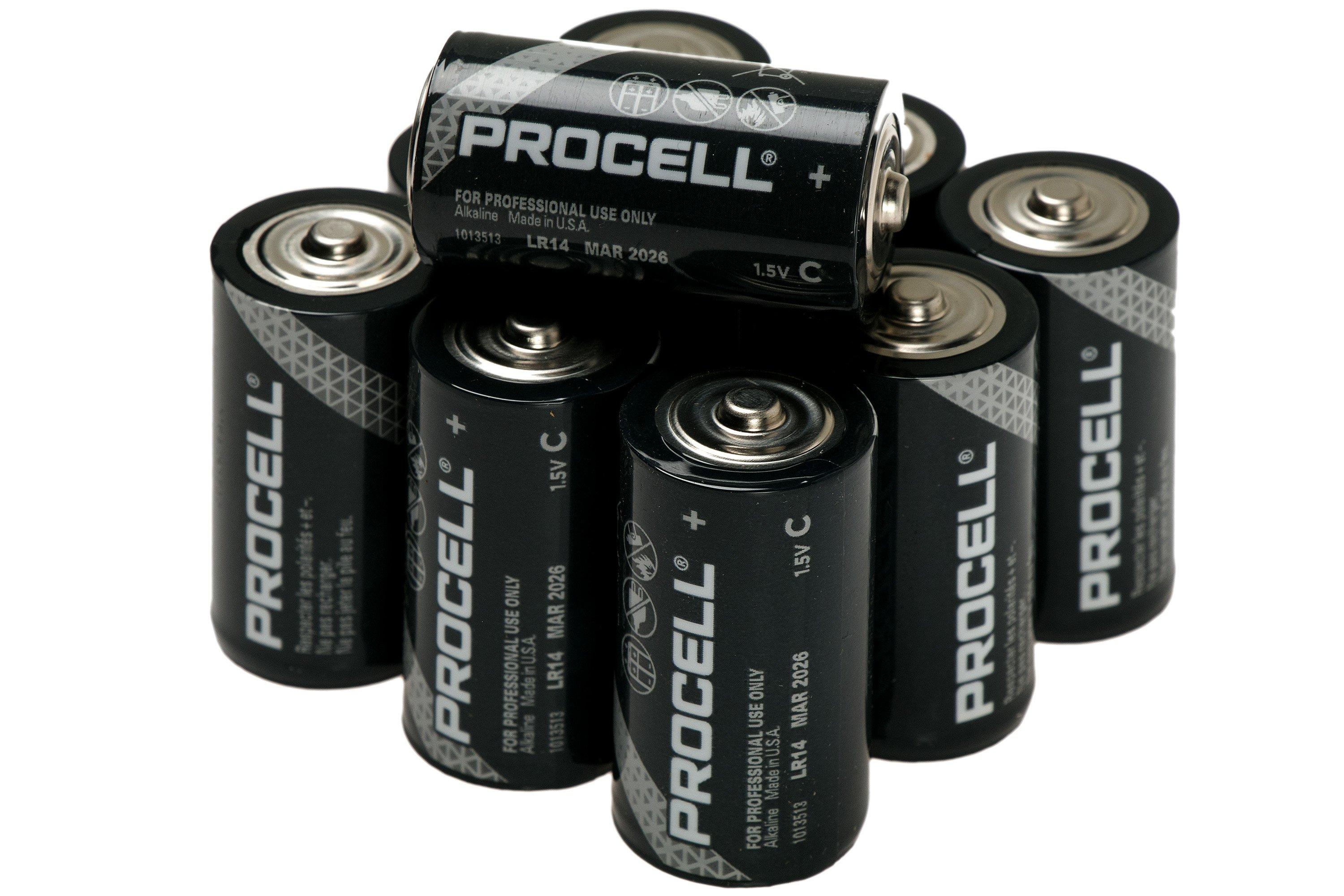 walvis Halve cirkel Latijns Duracell Procell C-alkalinebatterijen (LR14), 10 stuks | Voordelig kopen  bij knivesandtools.be