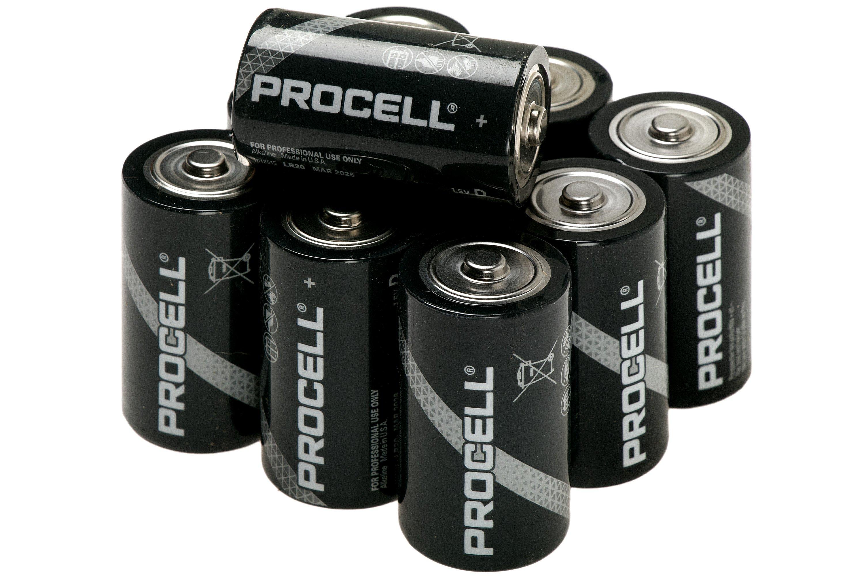 Duracell Procell CR123 lithium batteries, 10 pieces