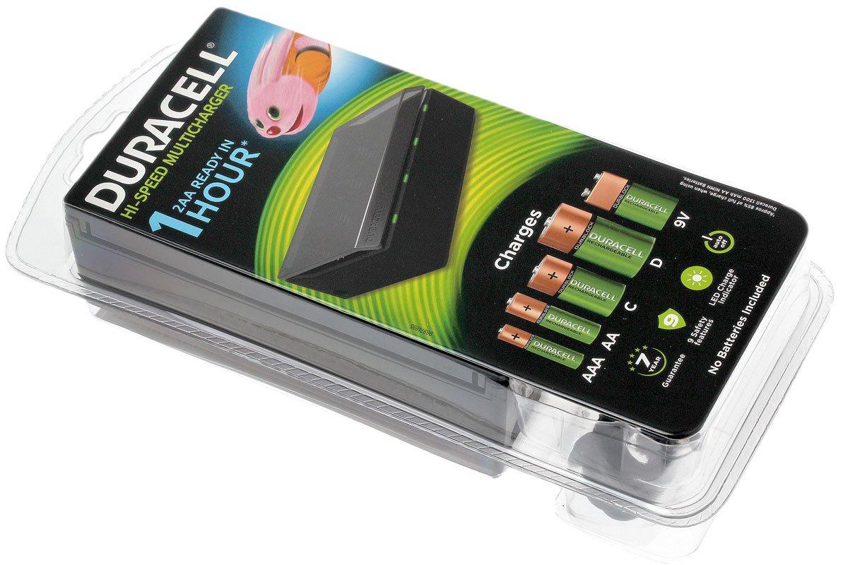 Chargeur multiple à haute vitesse pour batteries NiMH Haute multi chargeur  CEF22, Duracell