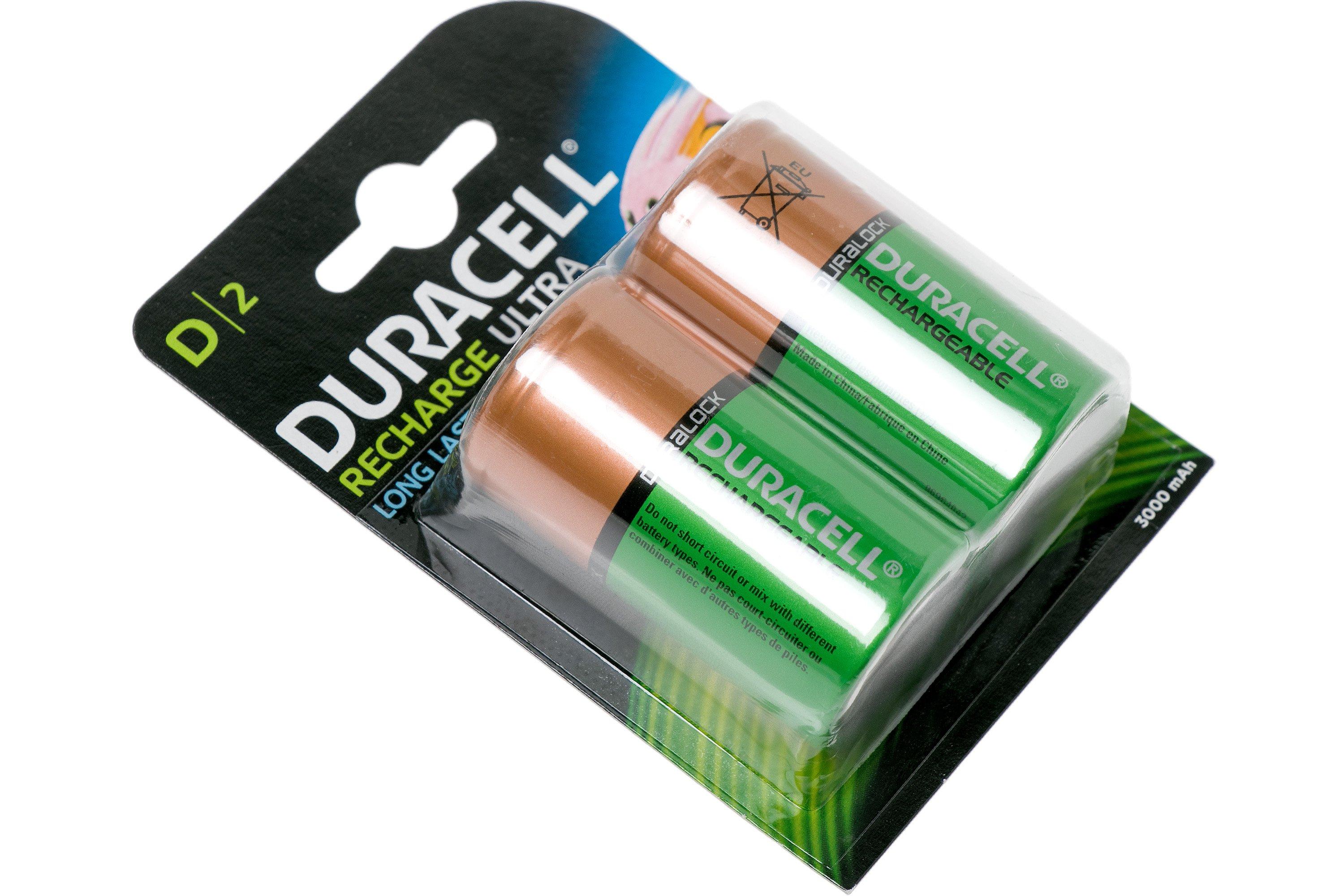 Pile rechargeable Ultra D 2 pièces DURACELL