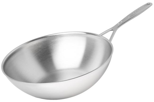 Afbeelding voor Demeyere Industry 5, 1005382 RVS wok vlakke bodem, 30 cm