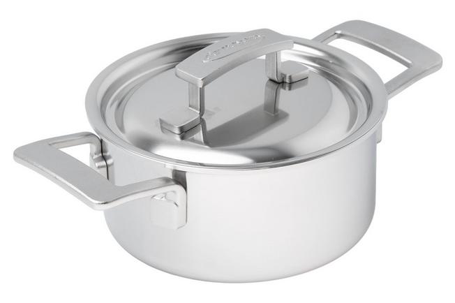 Afbeelding voor Demeyere Industry 5, 1029669 RVS kookpan met deksel, 16 cm, 1.5l