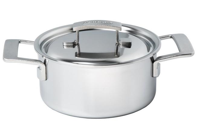 Afbeelding voor Demeyere Industry 5, 1029671 RVS kookpan met deksel, 18 cm, 2.2l