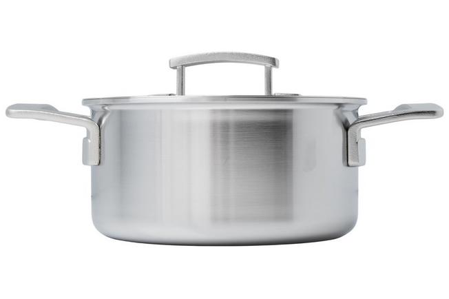 Afbeelding voor Demeyere Industry 5, 1029671 RVS kookpan met deksel, 18 cm, 2.2l