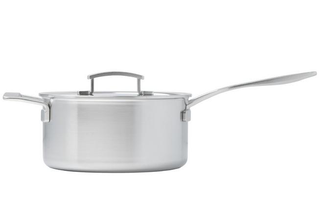 Afbeelding voor Demeyere Industry 5, 1029684 RVS steelpan met deksel, 22 cm, 4l