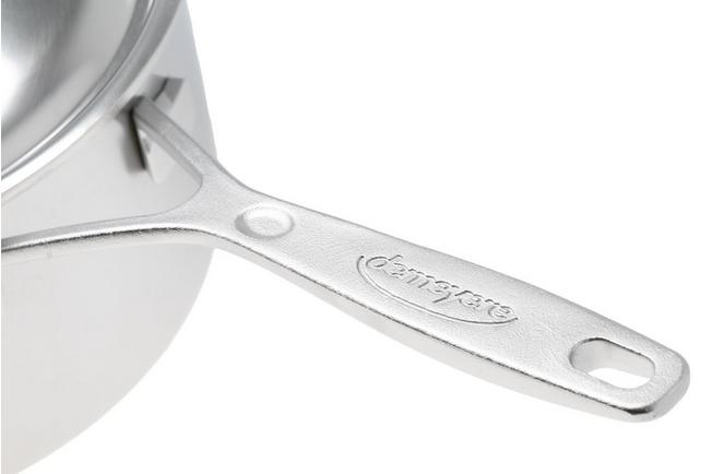 Afbeelding voor Demeyere Industry 5, 1029684 RVS steelpan met deksel, 22 cm, 4l