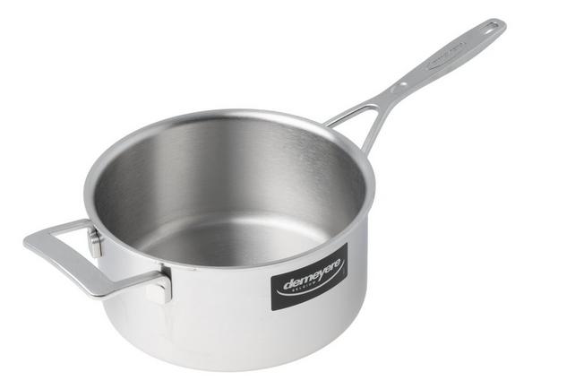 Afbeelding voor Demeyere Industry 5, 1029684 RVS steelpan met deksel, 22 cm, 4l