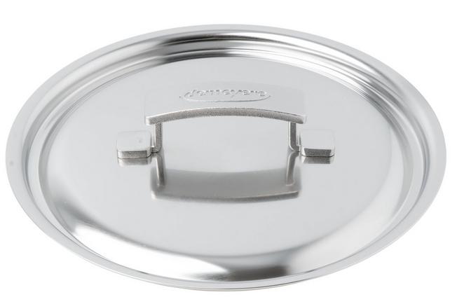 Afbeelding voor Demeyere Industry 5, 1029684 RVS steelpan met deksel, 22 cm, 4l