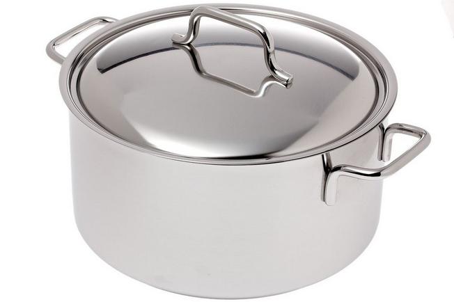 Demeyere - Apollo 7 Marmite avec Couvercle Inox 20 cm 5 L - Les