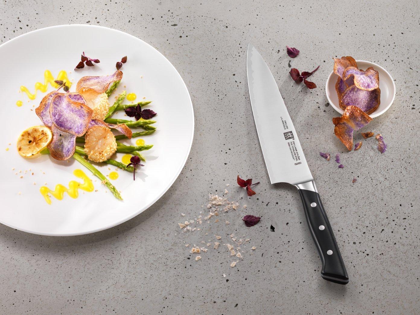 Zwilling Coltello Da Cucina 18 Cm – Edizione Speciale 40 Anni Quattro Stelle, Forgiato In Unico Pezzo, Lama Indurita Freezer