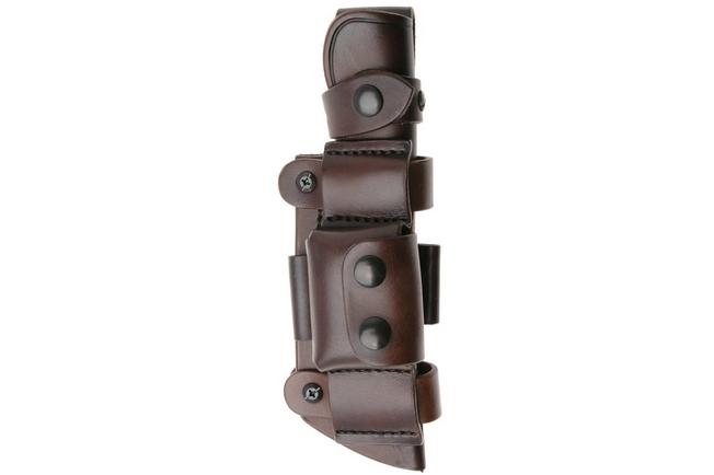 Image for 1791 EDC HUNT Survivor ESEE-5 HNT-SUS4-BRW-AVH brown, leather sheath