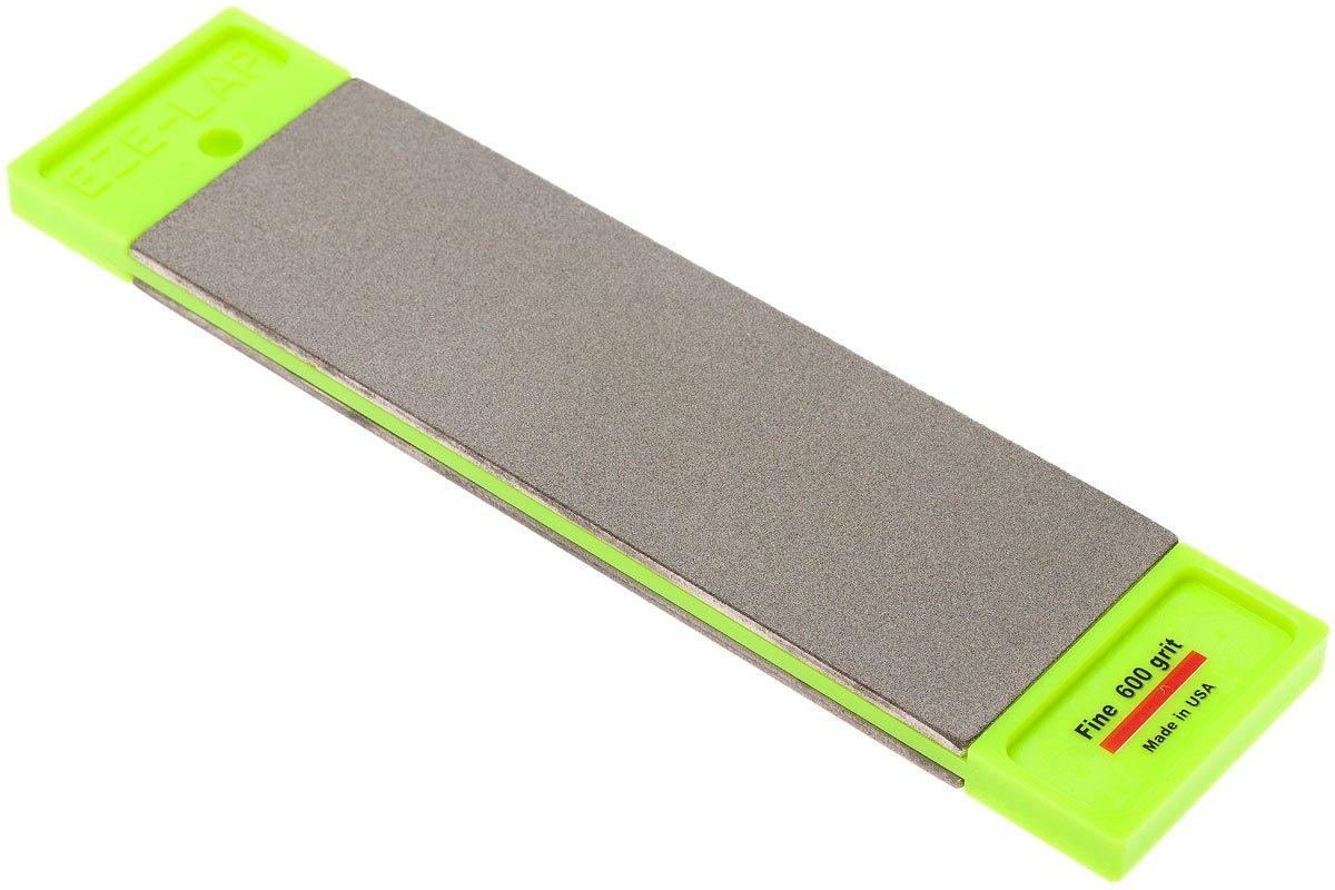 Non Skid Pad Included EZE-LAP DD6SF/C 2 by 6 Double Sided Diamond Sharpening Stone SF/C 